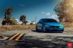 BMW M4 Convertible on Vossen Wheels (HF-3) 2019 года